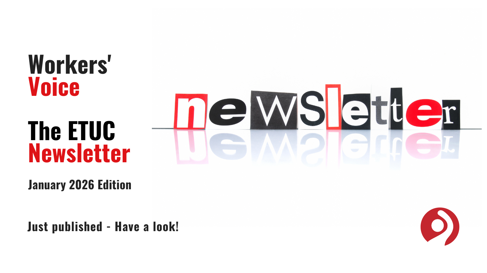 Lettre d'information en couverture