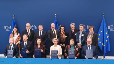 Signing of the Pact on European Social Dialogue