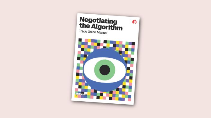 Cover of ETUC's Negotiating the Algorithym guide