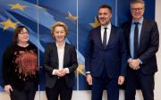 ETUC leaders meet with European Commission President Ursula von der Leyen 