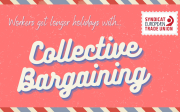 Collective bargaining holiday bonus